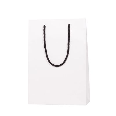 Heiko SWT Handbag, Paper Bag, Bright Bag, Matte, White, 8.9 x 3.1 x 12.6 inches (22.5 x 8 x 32 cm), 1