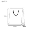 Heiko SWT Handbag, Paper Bag, Bright Bag, Matte, White, 8.9 x 3.1 x 12.6 inches (22.5 x 8 x 32 cm), 1 view 4