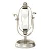 Deco 79 Traditional Metal Solid Timer, 4" x 4" x 8", Silver view 1
