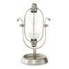 Deco 79 Traditional Metal Solid Timer, 4" x 4" x 8", Silver view 2