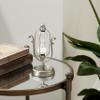 Deco 79 Traditional Metal Solid Timer, 4" x 4" x 8", Silver view 4