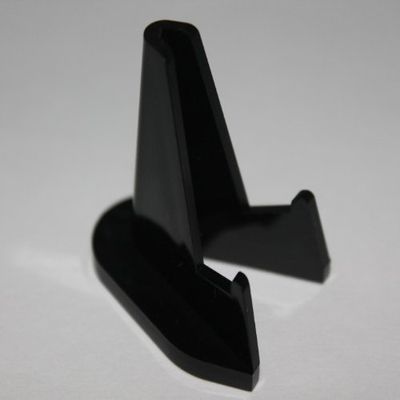 Black Display Stand Easel for Air-Tite Holder Coin Capsules Challenge Medals Casino Chips (Qty 25) by OnFireGuy