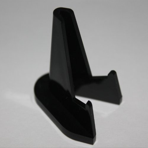 Black Display Stand Easel for Air-Tite Holder Coin Capsules Challenge Medals Casino Chips (Qty 25) by OnFireGuy