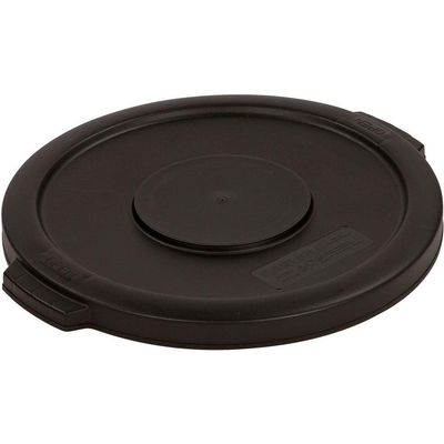 Carlisle FoodService Products 34104503 Bronco Round Waste Container Lid, 44 gal, Black