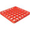 Carlisle FoodService Products CFS RE36C24 OptiClean 36 Compartment Divided Glass Rack Extender, 1.78", Orange view 2