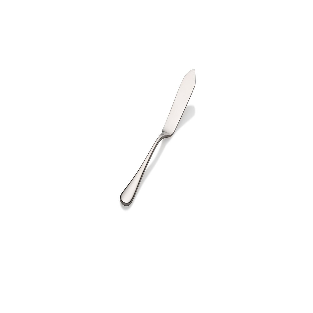 Bon Chef S4010 18/8 Stainless Steel Como Butter Knife, 6-3/4" Length (Pack of 12)