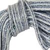 Blue Ox Rope 3/4" 12 Carrier 24 Strand Arborist Bull Rope, WHI/Blue, 100 ft view 2