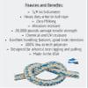 Blue Ox Rope 3/4" 12 Carrier 24 Strand Arborist Bull Rope, WHI/Blue, 100 ft view 4