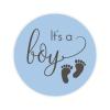 120-1" It's a Boy Stickers, Baby Shower Stickers (#372-B) view 1