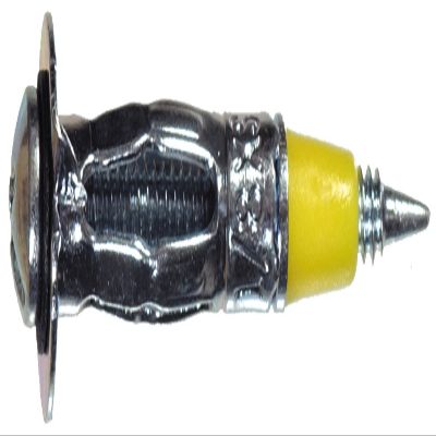 Hillman 1/8 in. Dia. x 1/8 X-Short in. L Metal Round Head Drive Wall Anchors 2 pk