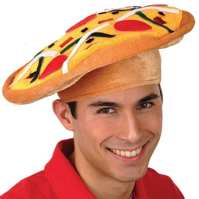 Italian Pizza Hat Party Accessory (1/pkg) Pkg/12