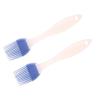 Smart Cook set of 2 8in Silicone Brush set 1.5 inch wide Basting Baking BBQ view 1