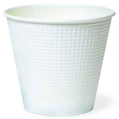 (Sunnap) Insulated Embossed Paper Cup, White Wheat 11.8 fl oz (340 ml), Pack of 50 SMP-340E-2 AMZ340EMJ