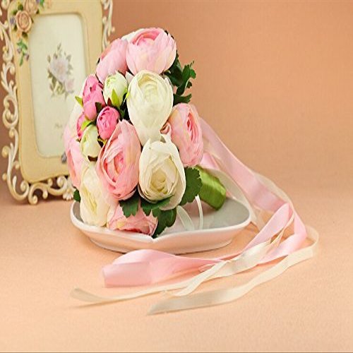 20PCS romantic Peony Bride toss flowers bouquet Creative simulation main of honnre sweet wedding bouquets bridesmaid bouquet