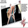 WraptorSkinz Alice Pinup Girl - Decal Style Skin Wrap fits Yeti Rambler Colster and RTIC Can (Cooler NOT Included) view 3