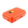 Yosoo Outdoor Survival Storage Box Case Container - Compact, Orange, Rectangular, Magnetic Latch, Fits Small Items, 4.88" x 2.93" x 1.37" view 1