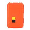 Yosoo Outdoor Survival Storage Box Case Container - Compact, Orange, Rectangular, Magnetic Latch, Fits Small Items, 4.88" x 2.93" x 1.37" view 2