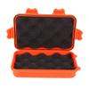 Yosoo Outdoor Survival Storage Box Case Container - Compact, Orange, Rectangular, Magnetic Latch, Fits Small Items, 4.88" x 2.93" x 1.37" view 3