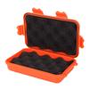 Yosoo Outdoor Survival Storage Box Case Container - Compact, Orange, Rectangular, Magnetic Latch, Fits Small Items, 4.88" x 2.93" x 1.37" view 4