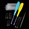 Airgoesin 2 Sets Lighted Tonsil Stone Removing Tool, with Case, 1 Stainless Steel Tonsil Tonsillolith Pick view 1