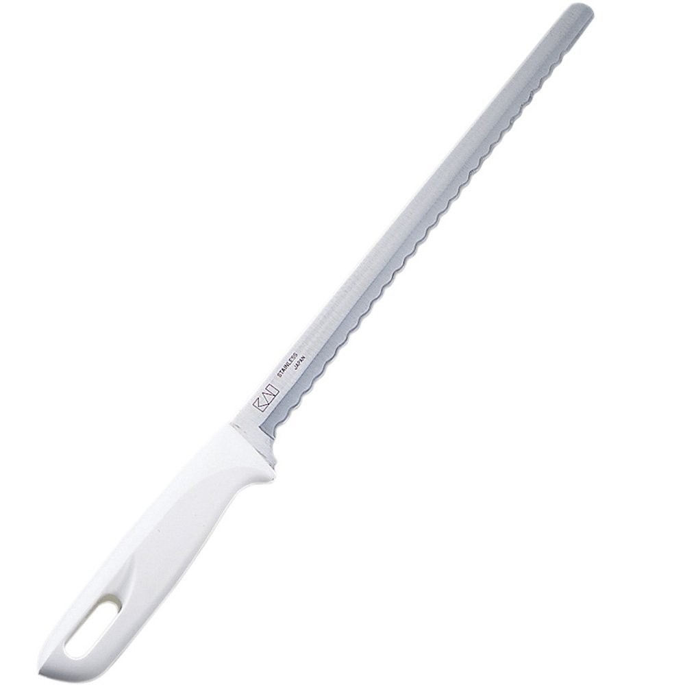 Easy-to-use-only shape Kai House Select at Kai cake knife 27.5cm Namiha