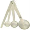 3 measuring spoons with pearl metal essential spatula (made in Japan) C-9468 view 1