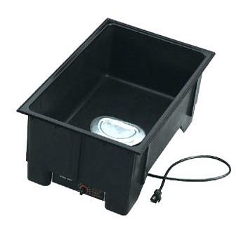 Vollrath Cayenne Model 3001 Drop-In WARMER with DRAIN, with standard 12"x20" opening, for pans/insets to 6", self-contain with therm control, 6' cord,...