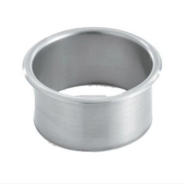 Vollrath Garbage Waste Chute, 4-9/16" x 2" deep, round, 22 gauge stainless steel, Made in USA, 1Y402