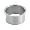 Vollrath Garbage Waste Chute, 4-9/16" x 2" deep, round, 22 gauge stainless steel, Made in USA, 1Y402 view 1