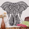 Trade Star Indian Tapestry Wall Hanging, Bohemian Elephant Bedding Queen, Hippie Wall Tapestries, Boho Dorm Decor, Cotton Picnic Blanket, Gypsy Beach Throw view 4