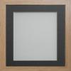 Frame Company Allington Range Beech Picture Photo Frame with Grey Mount Mount, 10x8 for pic Size 8x6' * Choice of Sizes* Fitted with Glass view 1