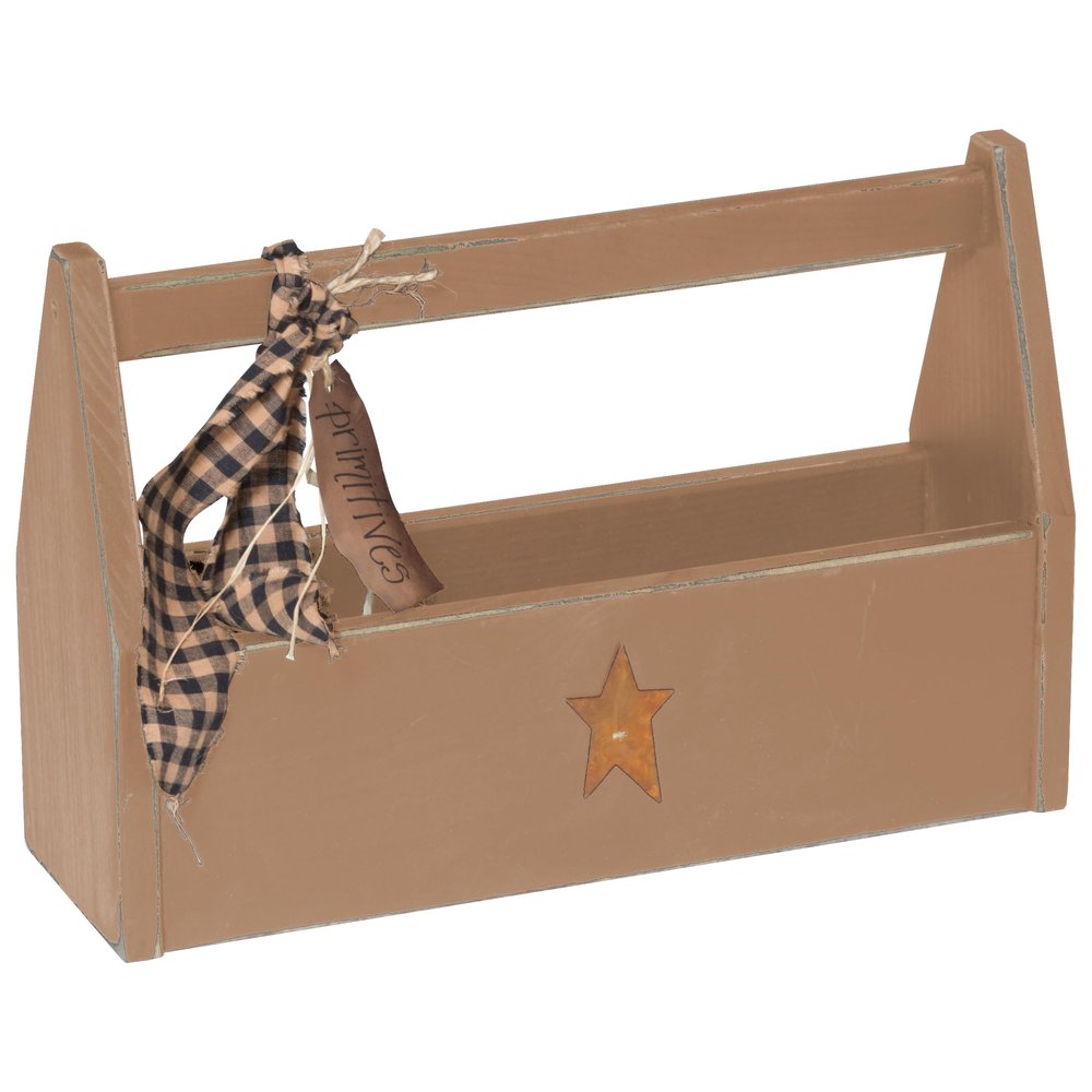 Farmhouse Decorative Tool Tote