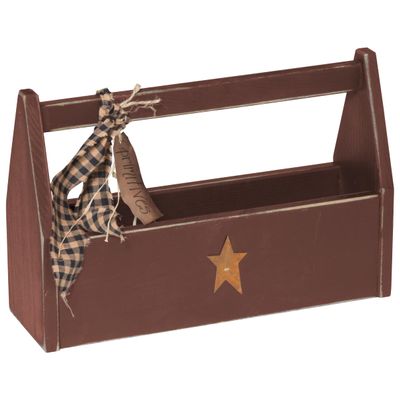 Farmhouse Decorative Tool Tote