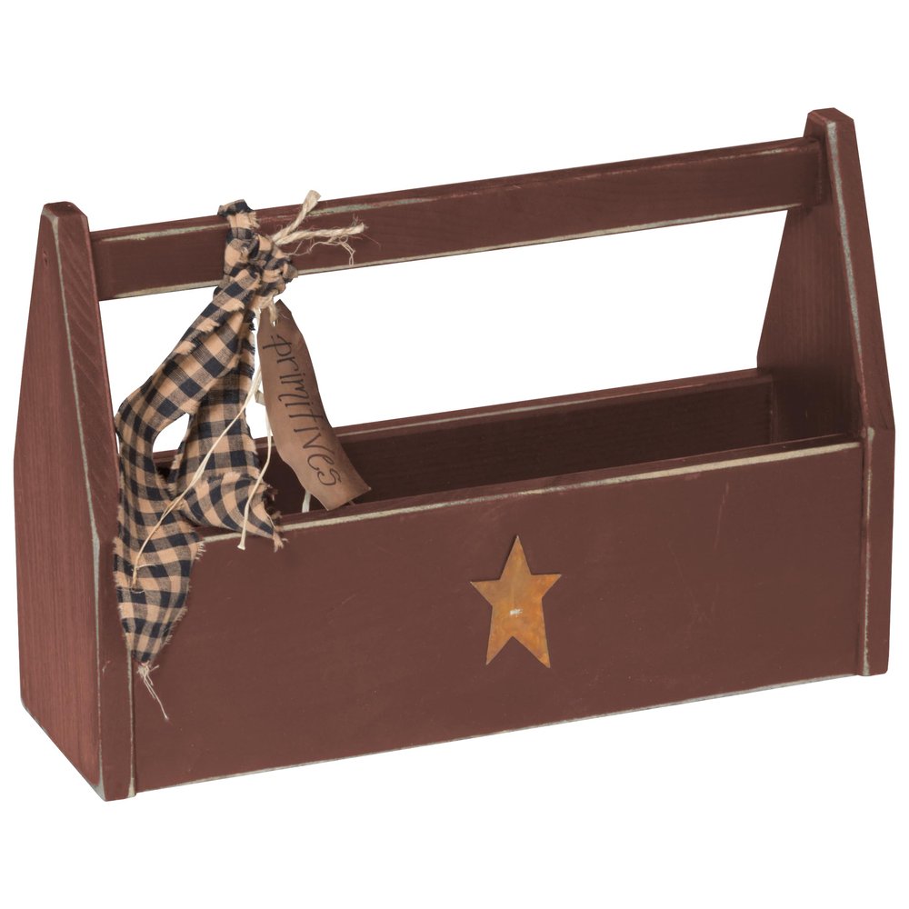 Farmhouse Decorative Tool Tote