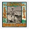 1914 Mid-Pacific Carnival - Duke Kahanamoku - Honolulu Hawaii - Vintage Travel Poster by Lew Henderson, Ned Steel c.1914 - Bamboo Fine Art 290gsm Paper Print (Unframed) 24x32in view 1