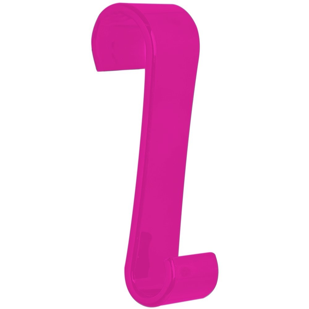 Homexpert MSV 141422 S Metal Hook Fuchsia 6.4 x 12.7 x 3.3 cm
