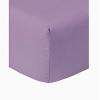 Acrilan Bedding Premium Quality 1 PC Fitted Sheet Bottom Sheet ONLY Fit Upto 20" inches Deep Pocket 800 Thread Count 100% Pure Egyptian Cotton Solid (Cal-King, Lilac). view 1
