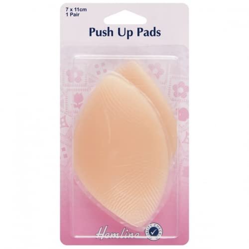 Hemline Bra Push Up Pads Skin Tone - per Pack of 2