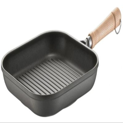 Berndes Bonananza Induction Grill Pan 28 x 28 cm Aluminium 8 Litres Black