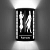 Various Specialty Home Theater Sconce Wall Lighting  Cinema Movie Style Sconces  Home Theatre Design Images  USA - Laser Cut (Theatrical Restrooms) view 1