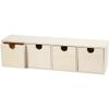 55766 Create Craft - 4 Drawer Box plywood 1pc view 1