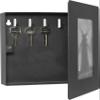 BARSKA 4"X 6" Picture Wall Mount Photo Frame Key Cabinet, Holds Upto 5 Keys, Magnetic Lock, and Pre-Drilled for Wall Mounting view 2