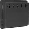 BARSKA 4"X 6" Picture Wall Mount Photo Frame Key Cabinet, Holds Upto 5 Keys, Magnetic Lock, and Pre-Drilled for Wall Mounting view 3