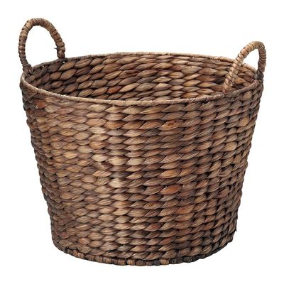 Water Hyacinth Basket HC-037DBR