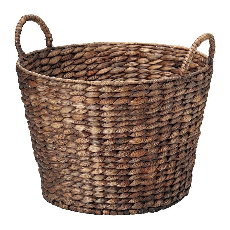 Water Hyacinth Basket HC-037DBR