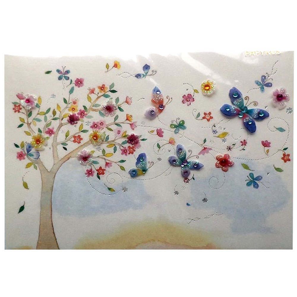 Papyrus Mother's Day Card Tree With Flowers Card, 1 pc