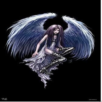 Gothic Fairy with Boots Poster