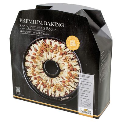 Birkmann tin Premium Baking 2 Pieces  28cm, Stainless Steel, Grey, 28 x 28 x 9 cm
