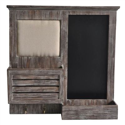 Cheung's FP-4119 Wooden Wall with Pin and Chalkboard