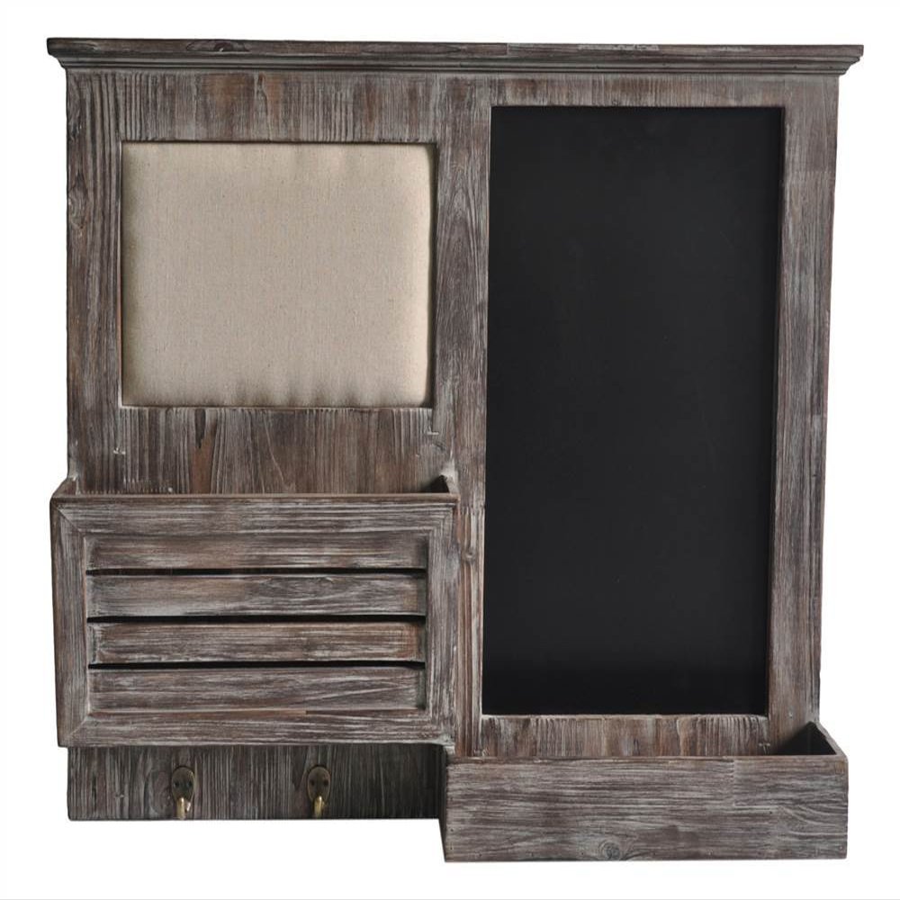Cheung's FP-4119 Wooden Wall with Pin and Chalkboard
